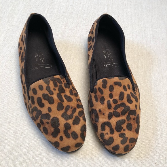 aerosoles leopard print loafers